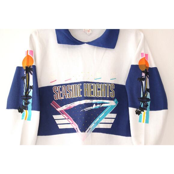 Vintage Seaside Heights New Jersey Sweatshirt Medium - Picture 2 of 6